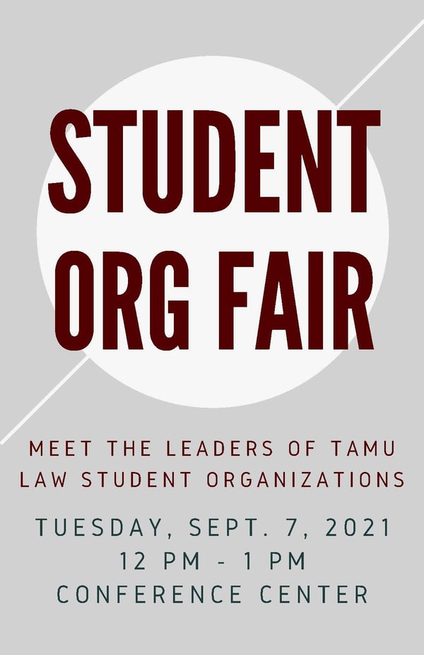 Student Org Fair Flyer